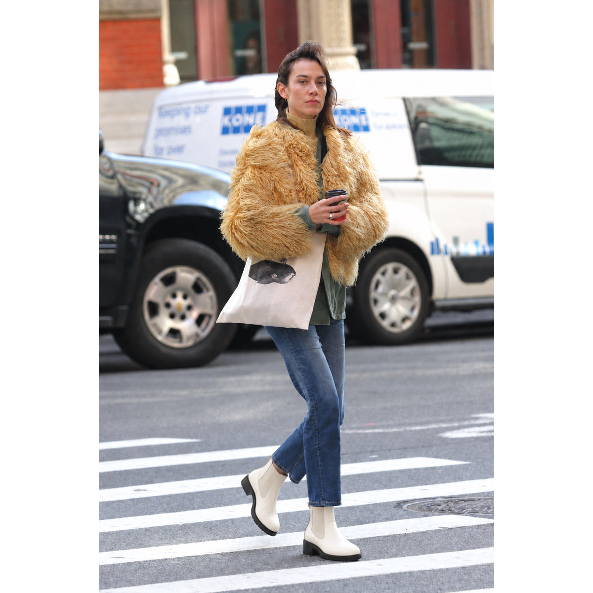 Aeyde Leather Chelsea Boots