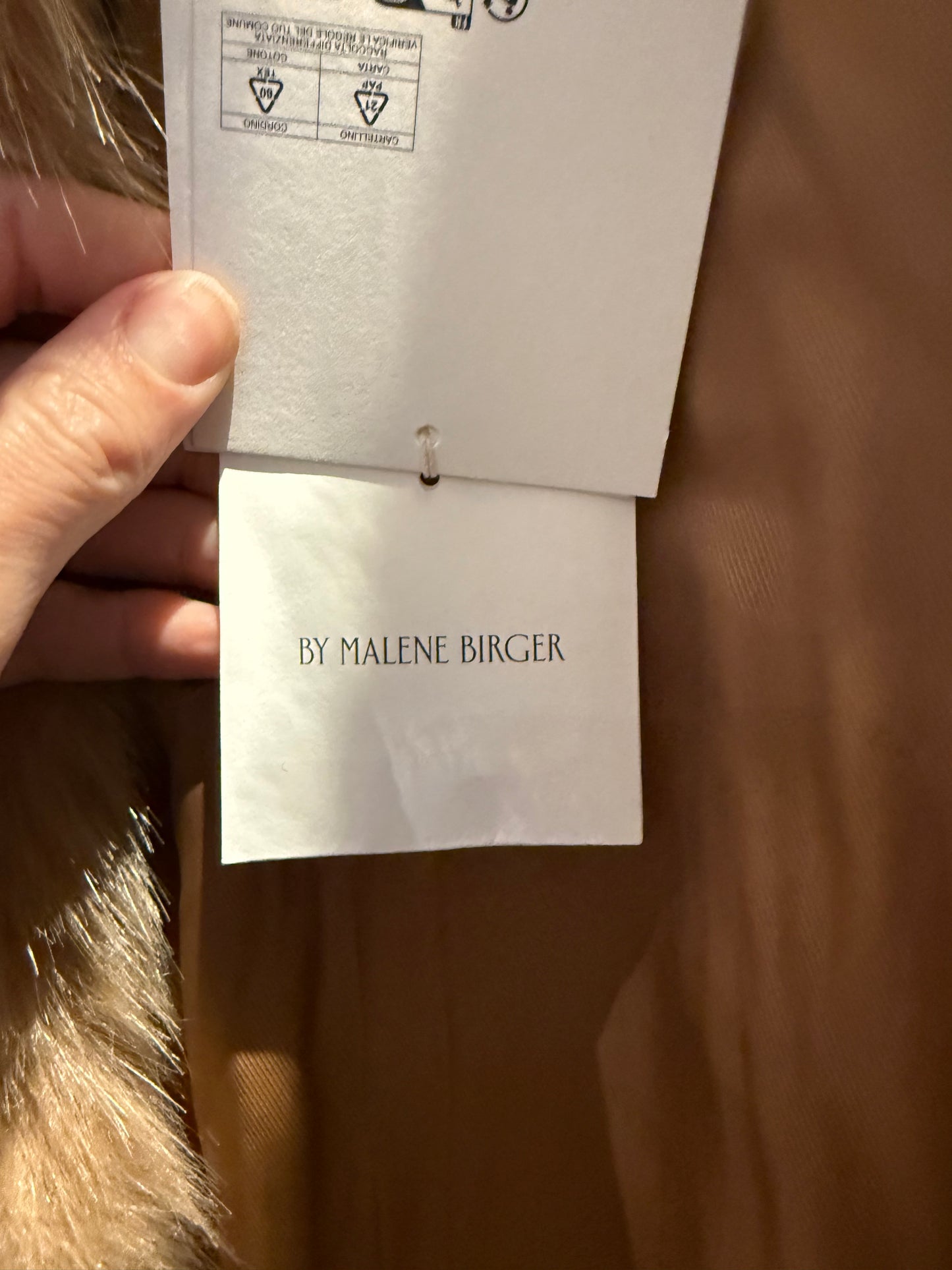 By Malene Birger Faux Fur Coat