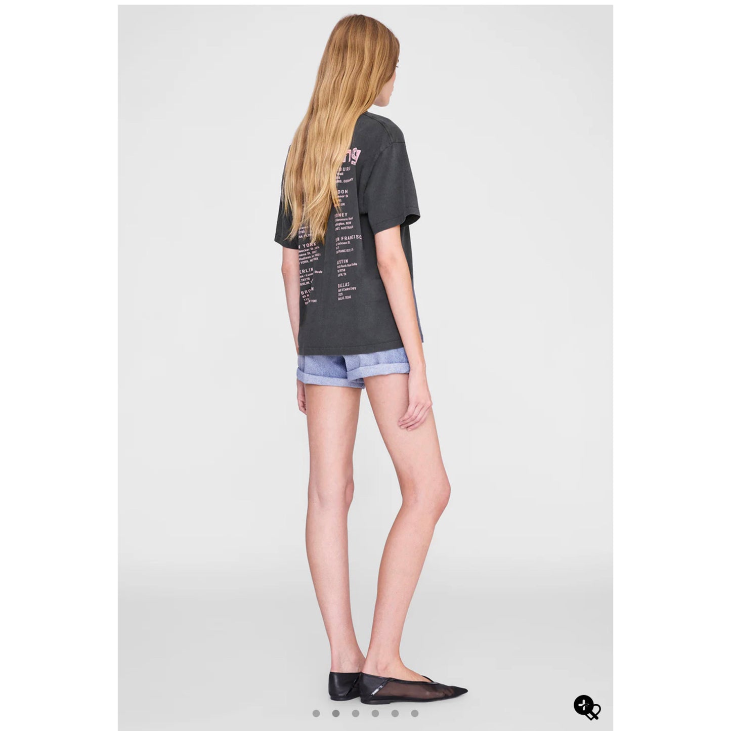 Anine Bing Smiley Tee