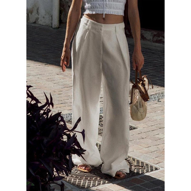 Zara Cream Trousers