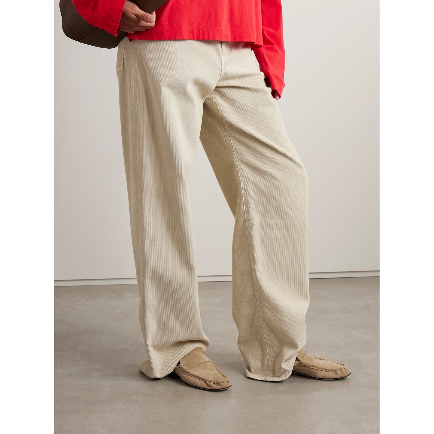 The Row Suede Loafer