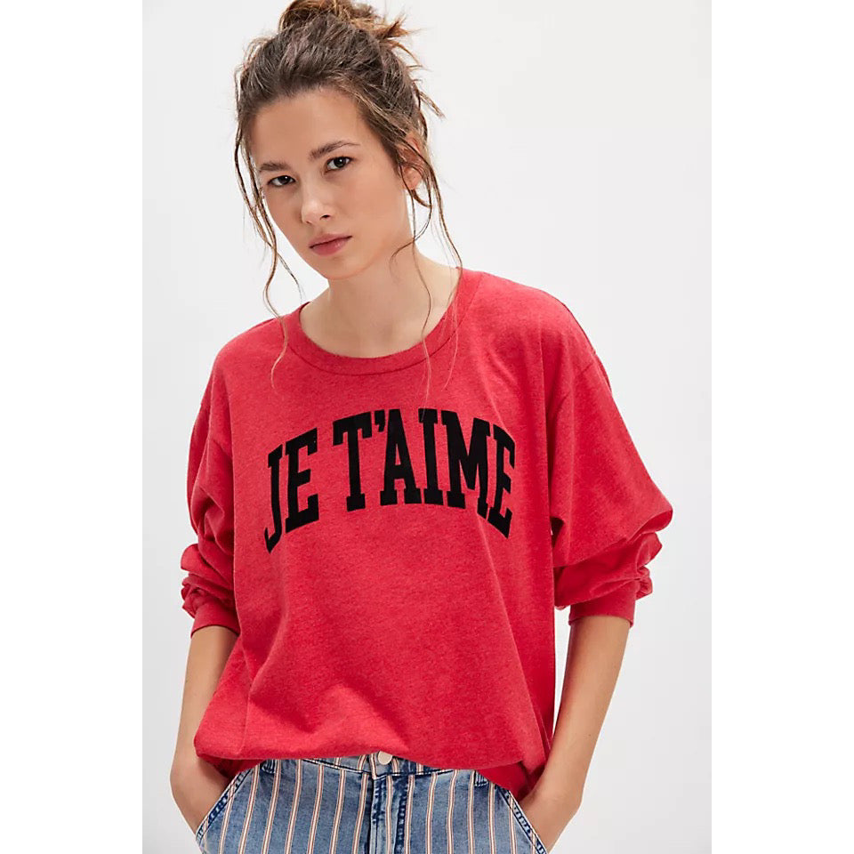 Chaser Je T’aime Sweatshirt