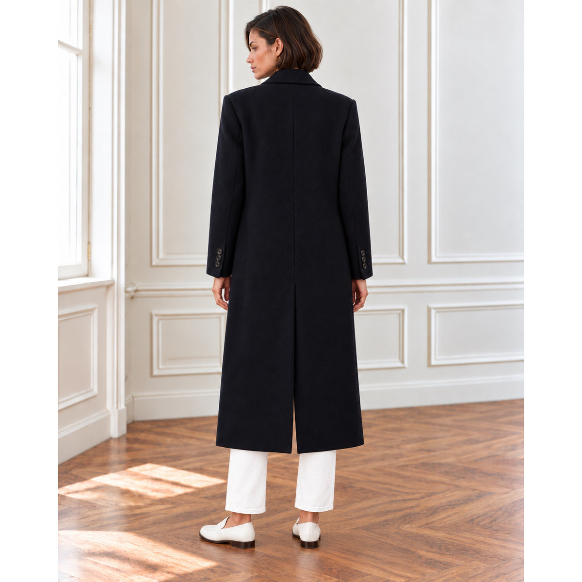 Theory Wool-Cashmere Coat