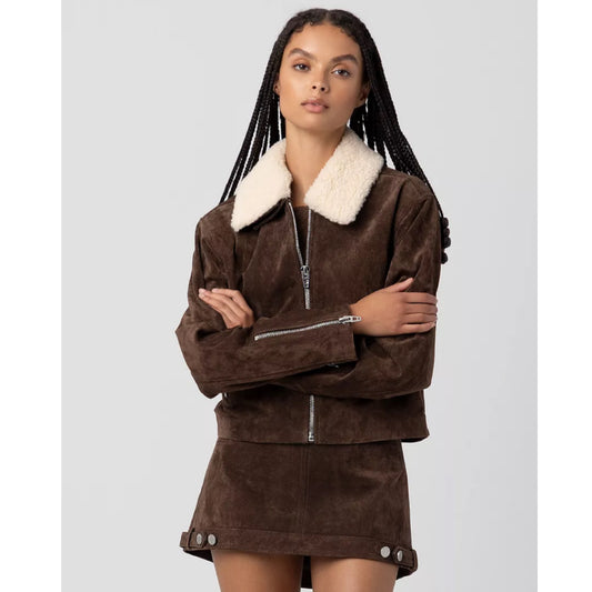 Blank NYC Suede Jacket