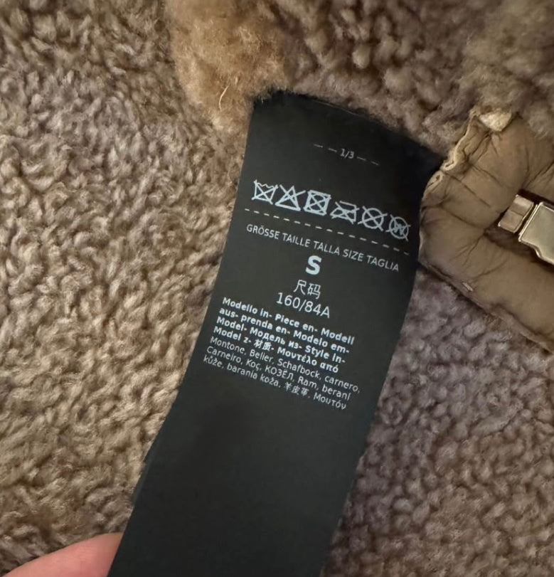 Max Mara Atelier Leather Coat