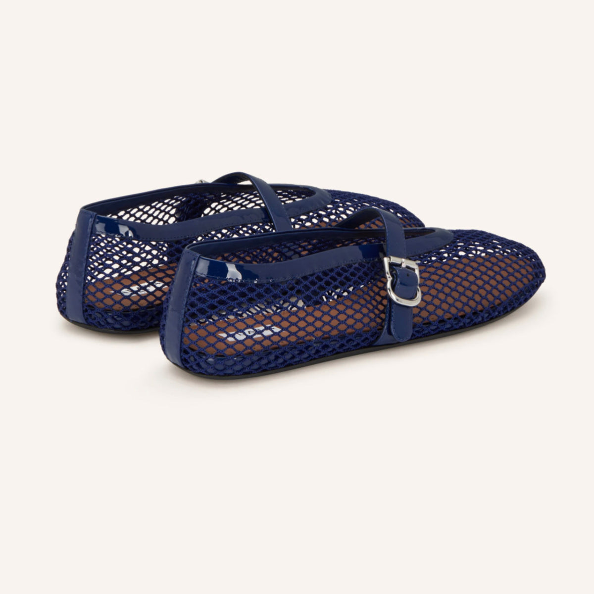 Alaia Fishnet Flats in Fishnet