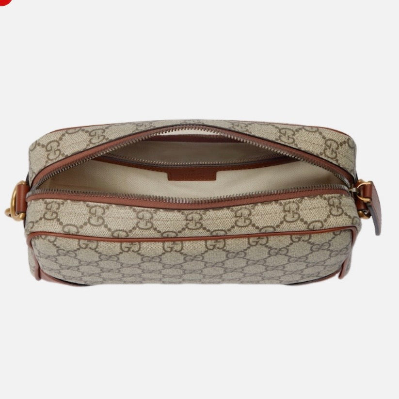 Gucci Emblem Crossbody Camera Bag