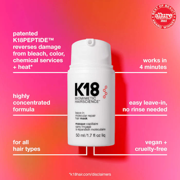 K18 Leave-In Repair Mask