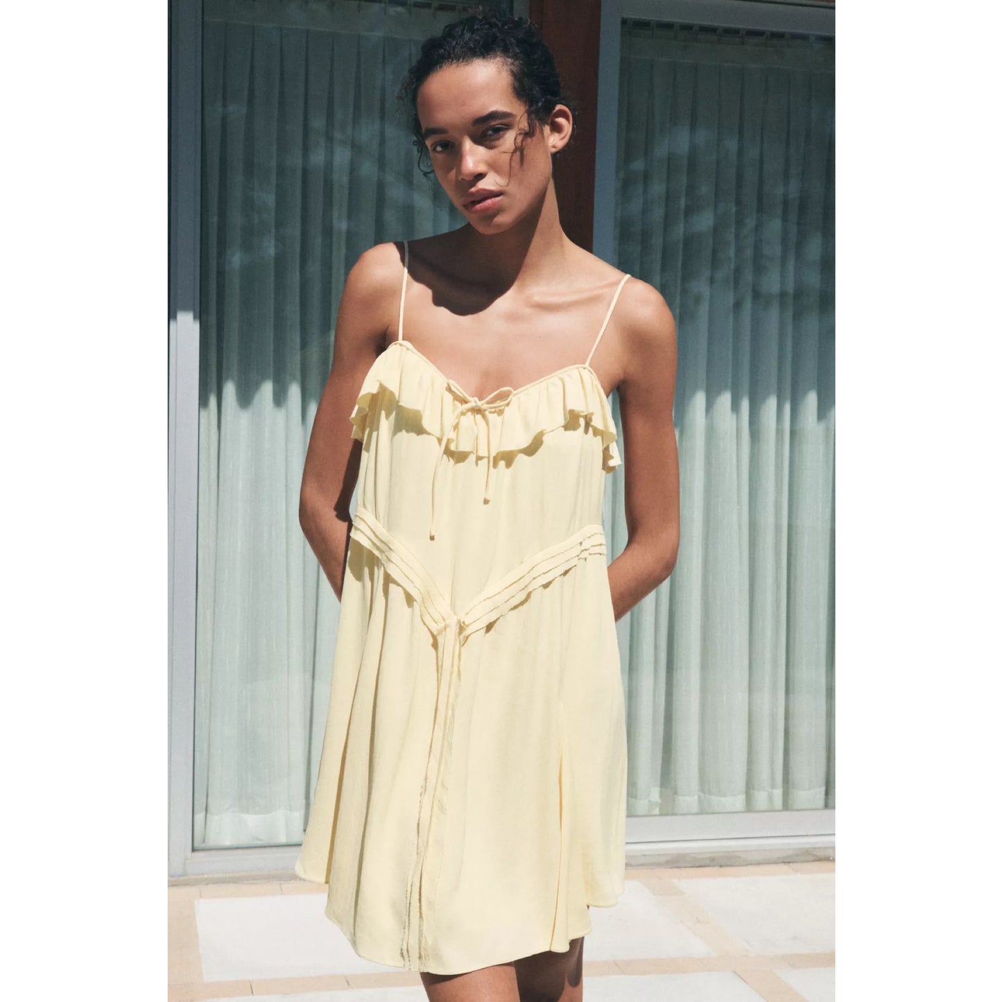 Zara Collection Ruffle Dress