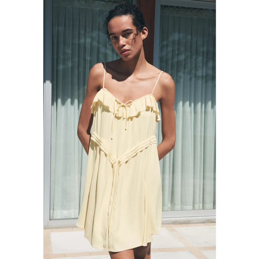 Zara Collection Ruffle Dress