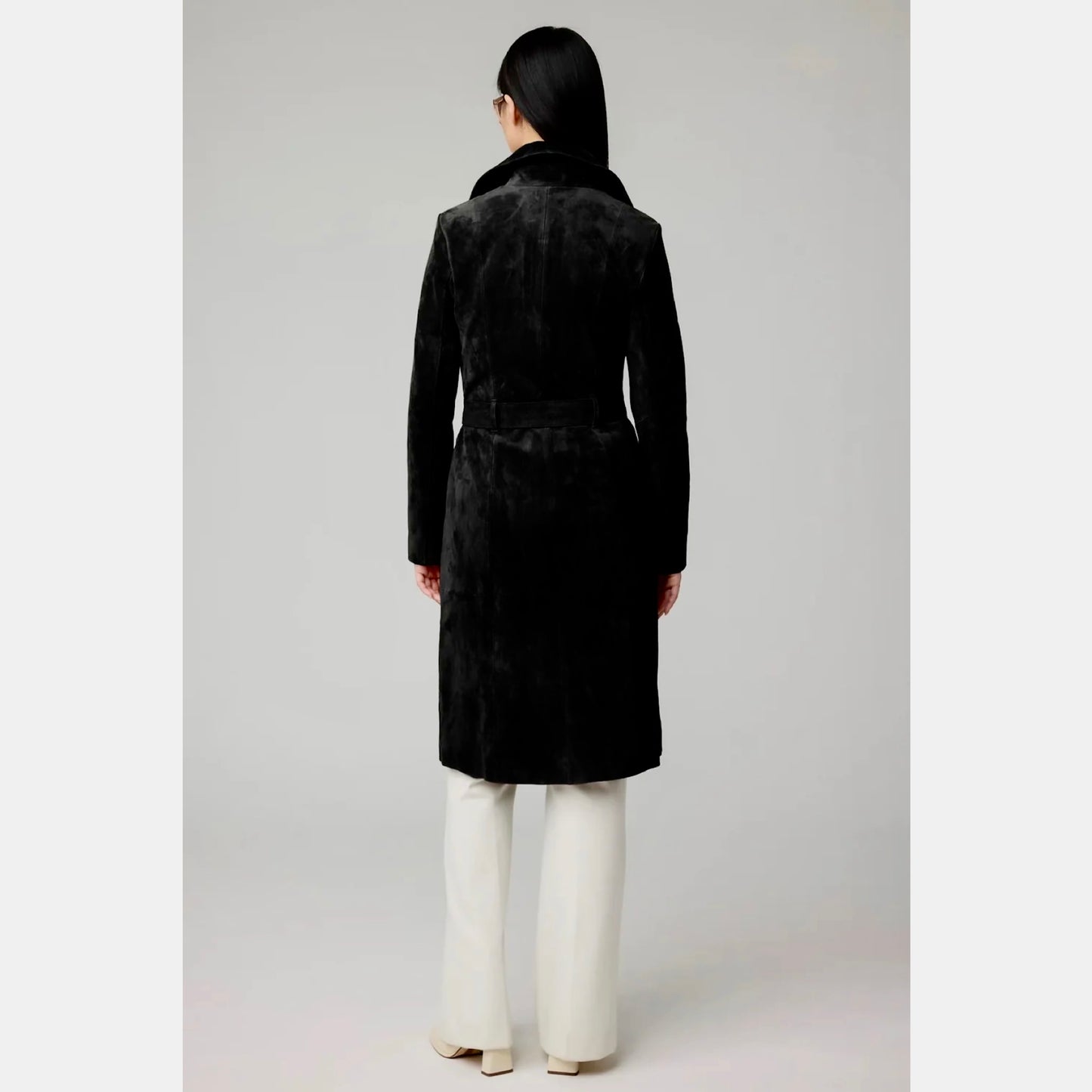 Soia & Kyo Suede Trench