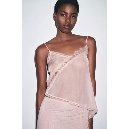 Zara Organza Camisole