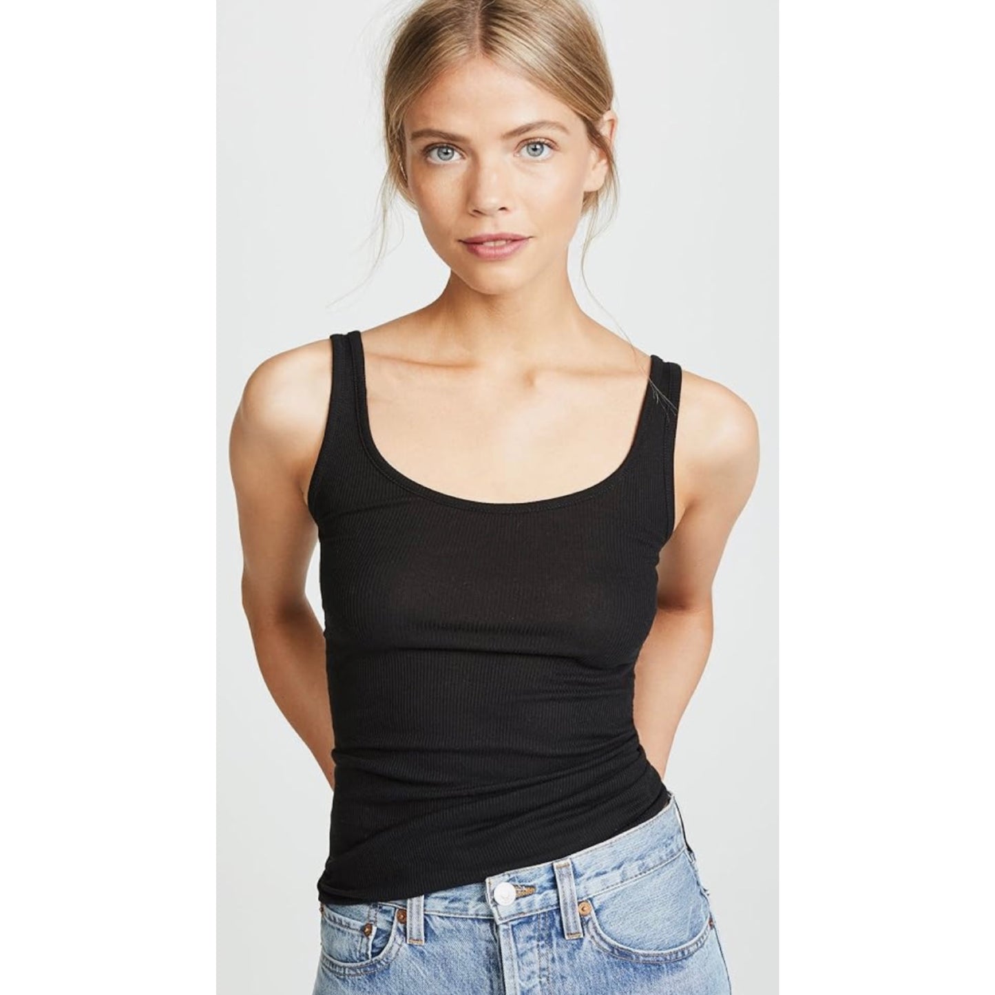 Vince Ribbed Tank