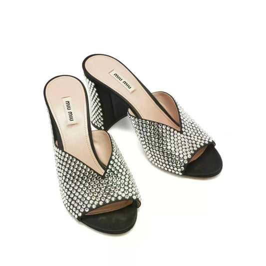 Miu Miu Embellished Heels