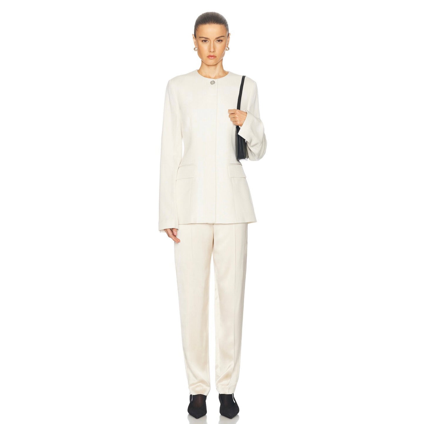 Toteme Viscose Satin Trousers