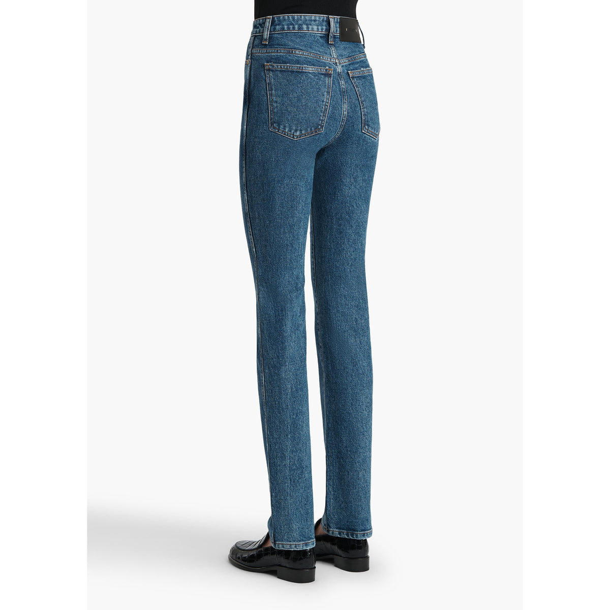 Khaite Straight Leg Jean