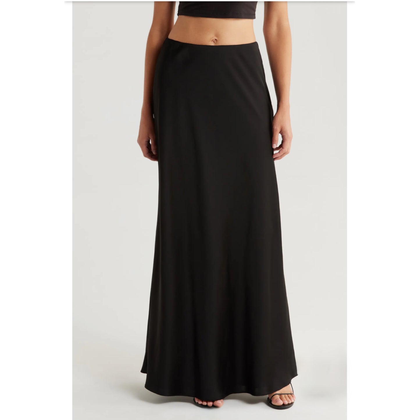 Simkhai Satin Maxi Skirt