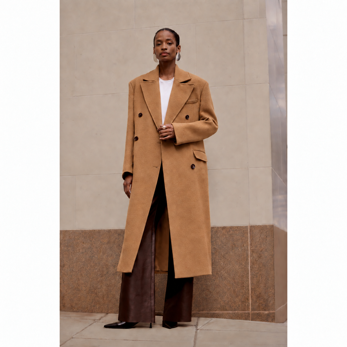 A.L.C. Camel Wool Coat