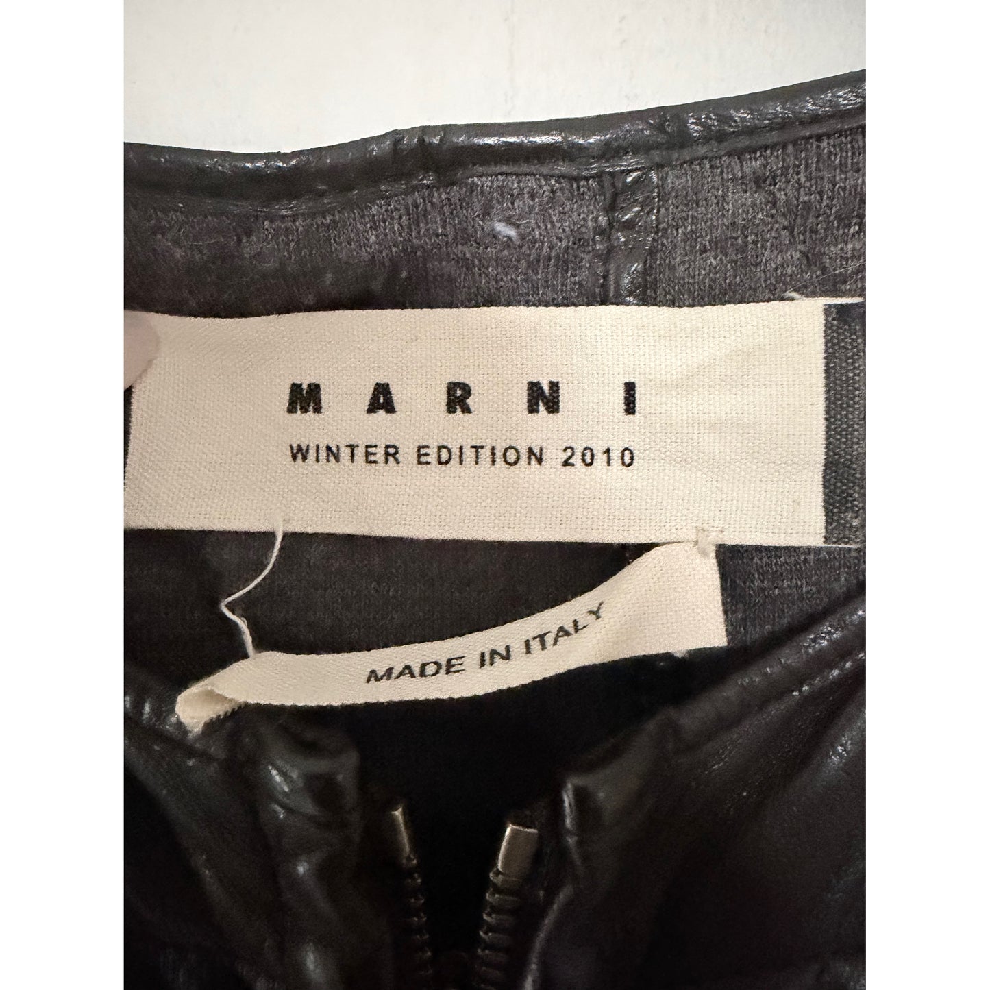 Marni Vintage Leather Jacket