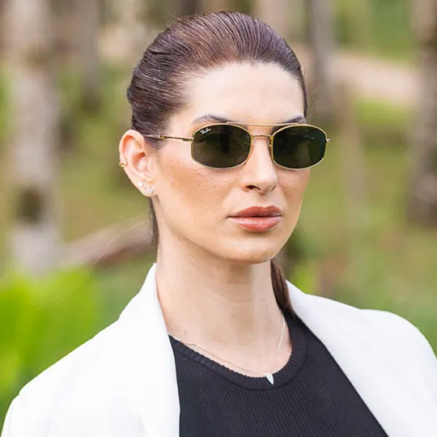 Ray Ban Arista Gold Sunnies