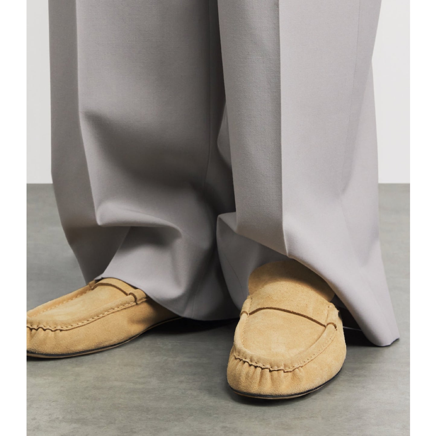 The Row Suede Loafer