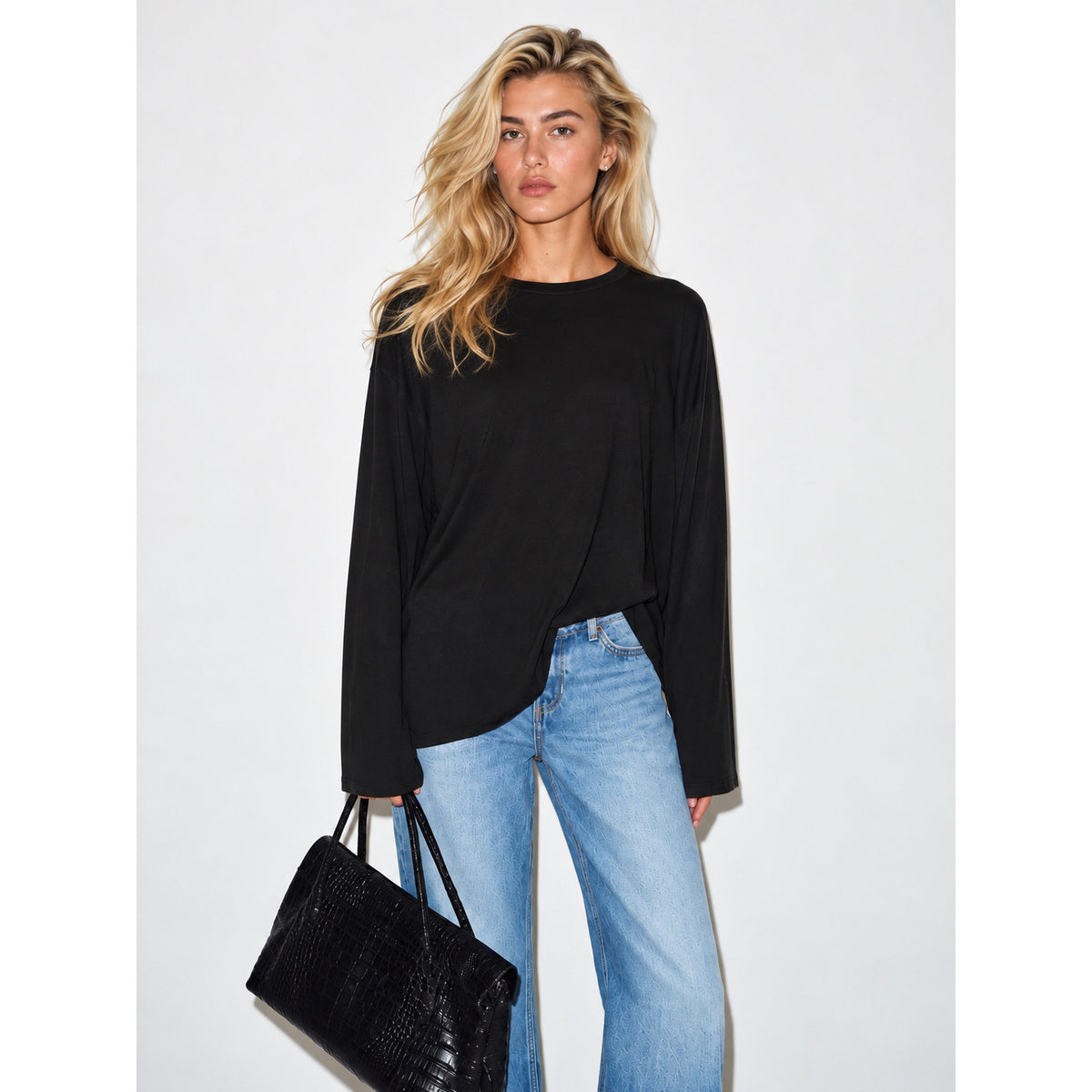 Reformation Wren Long Sleeve Tee