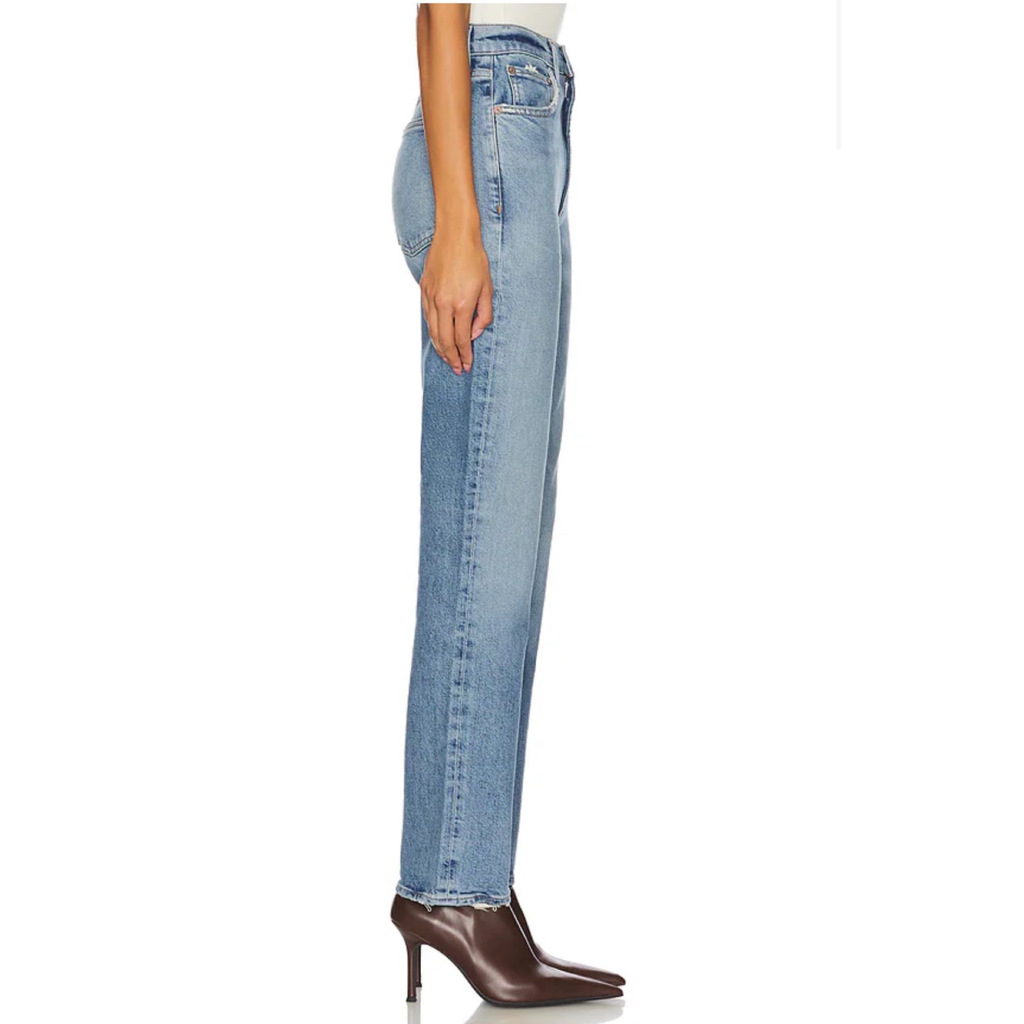 AGOLDE High Rise Stovepipe Jeans