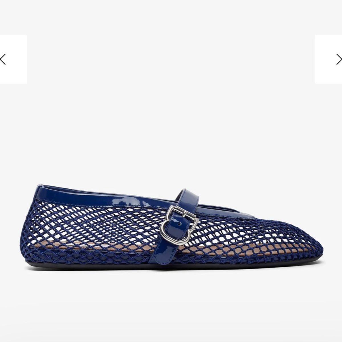 Alaia Fishnet Flats in Fishnet