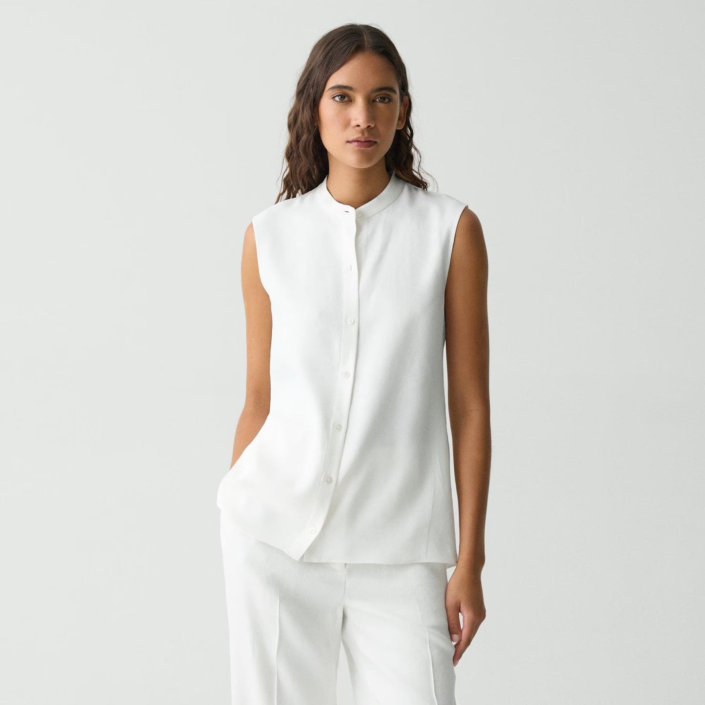 Theory Linen Blend Shirt