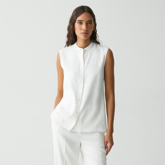 Theory Linen Blend Shirt