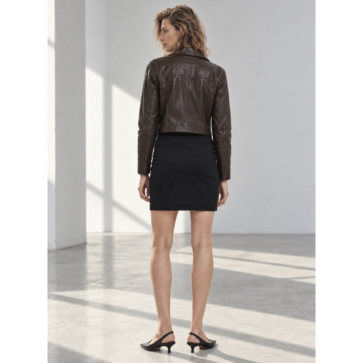 The Row Black Skirt