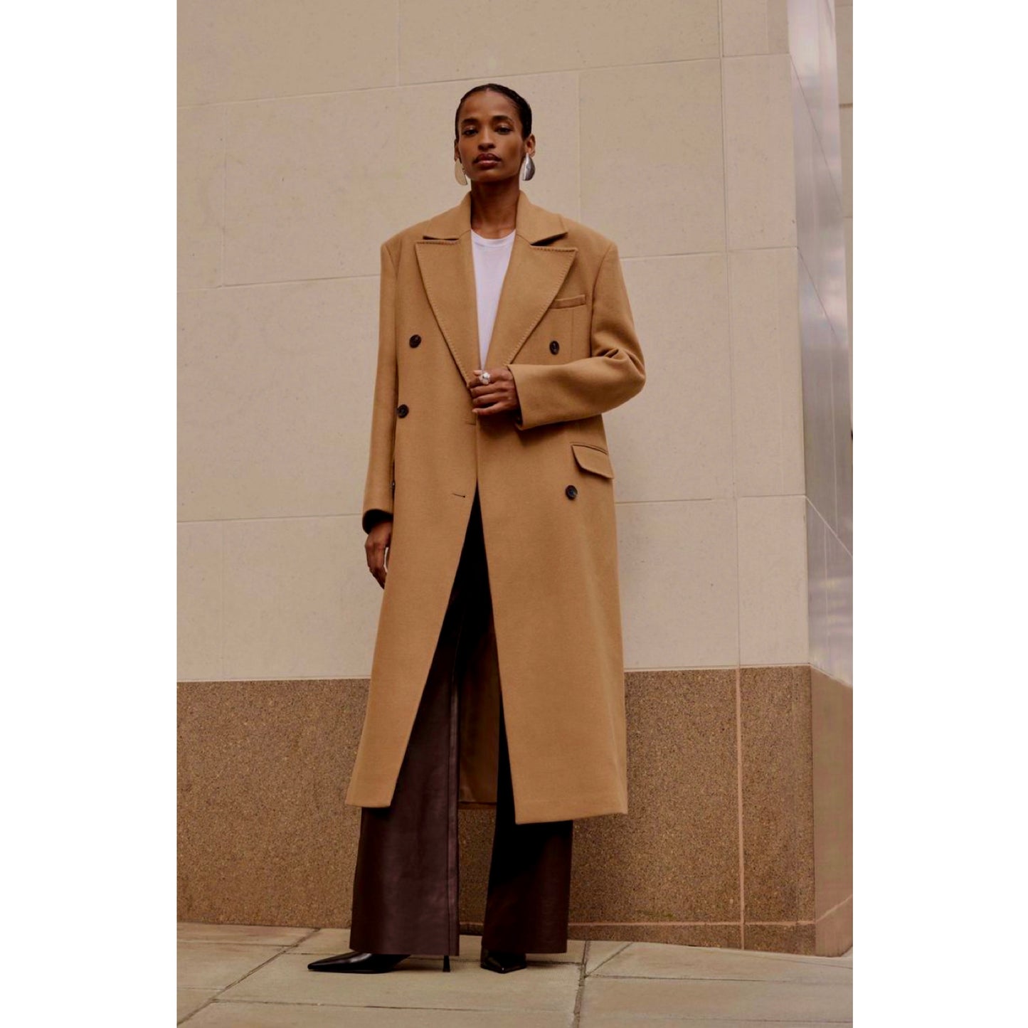 A.L.C. Camel Wool Coat