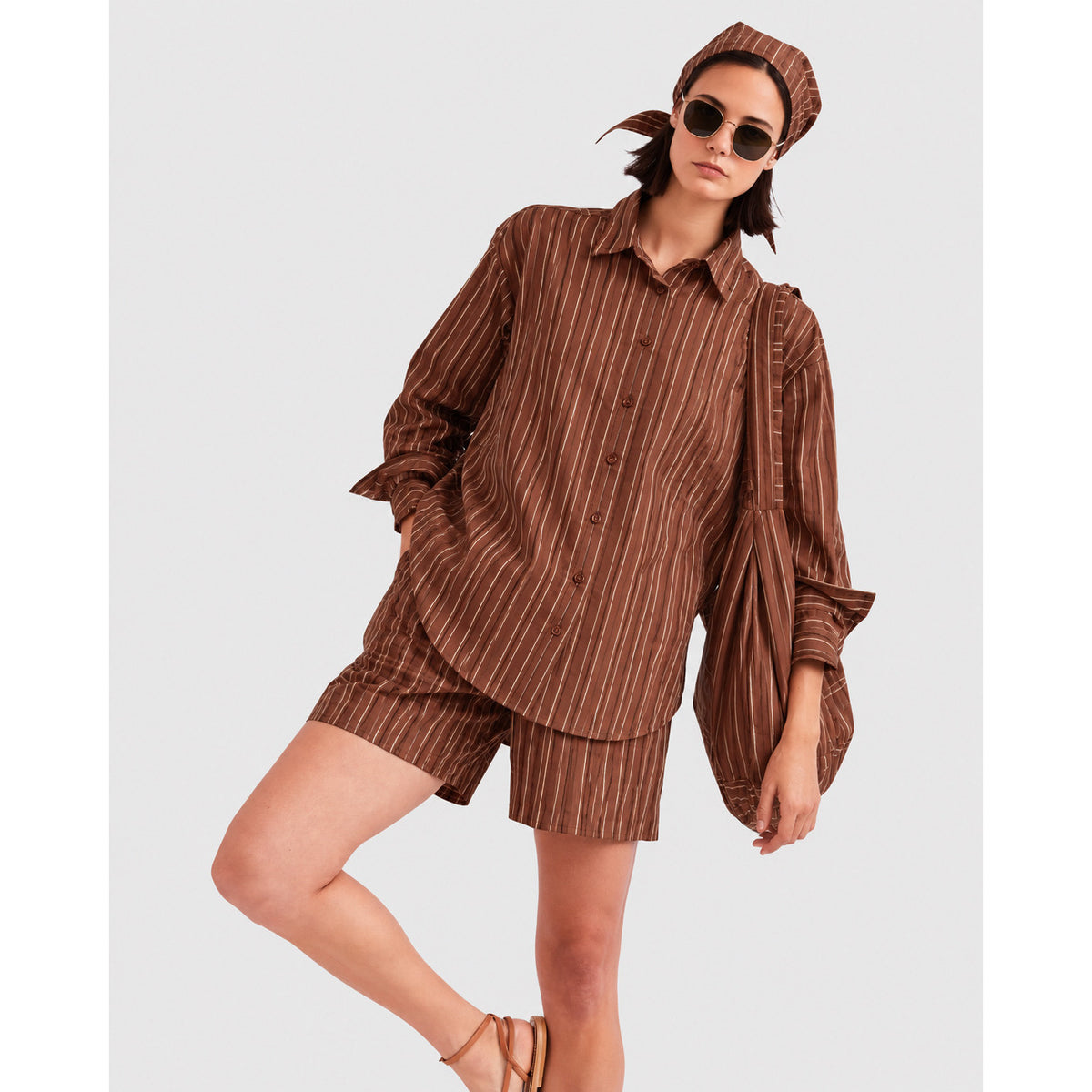Kule Striped Button Down