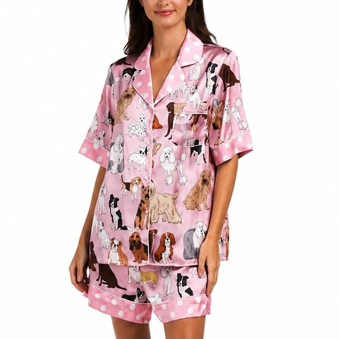 Karen Mabon Pup PJ Set