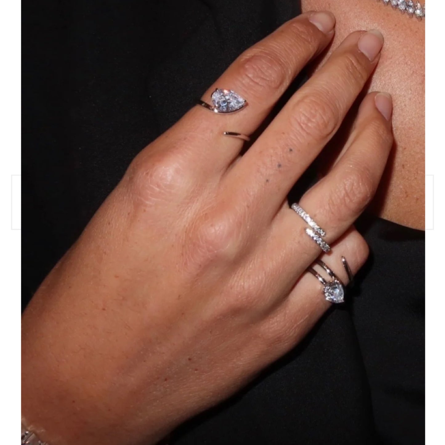 Noa Jewelry Diamond Pinky Ring