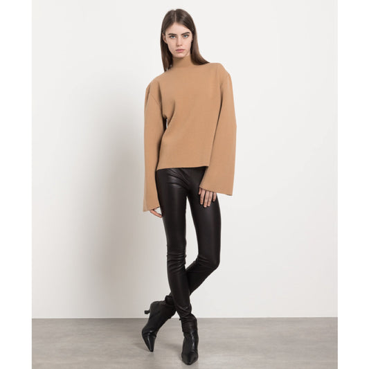 The Row Leather Moto Legging