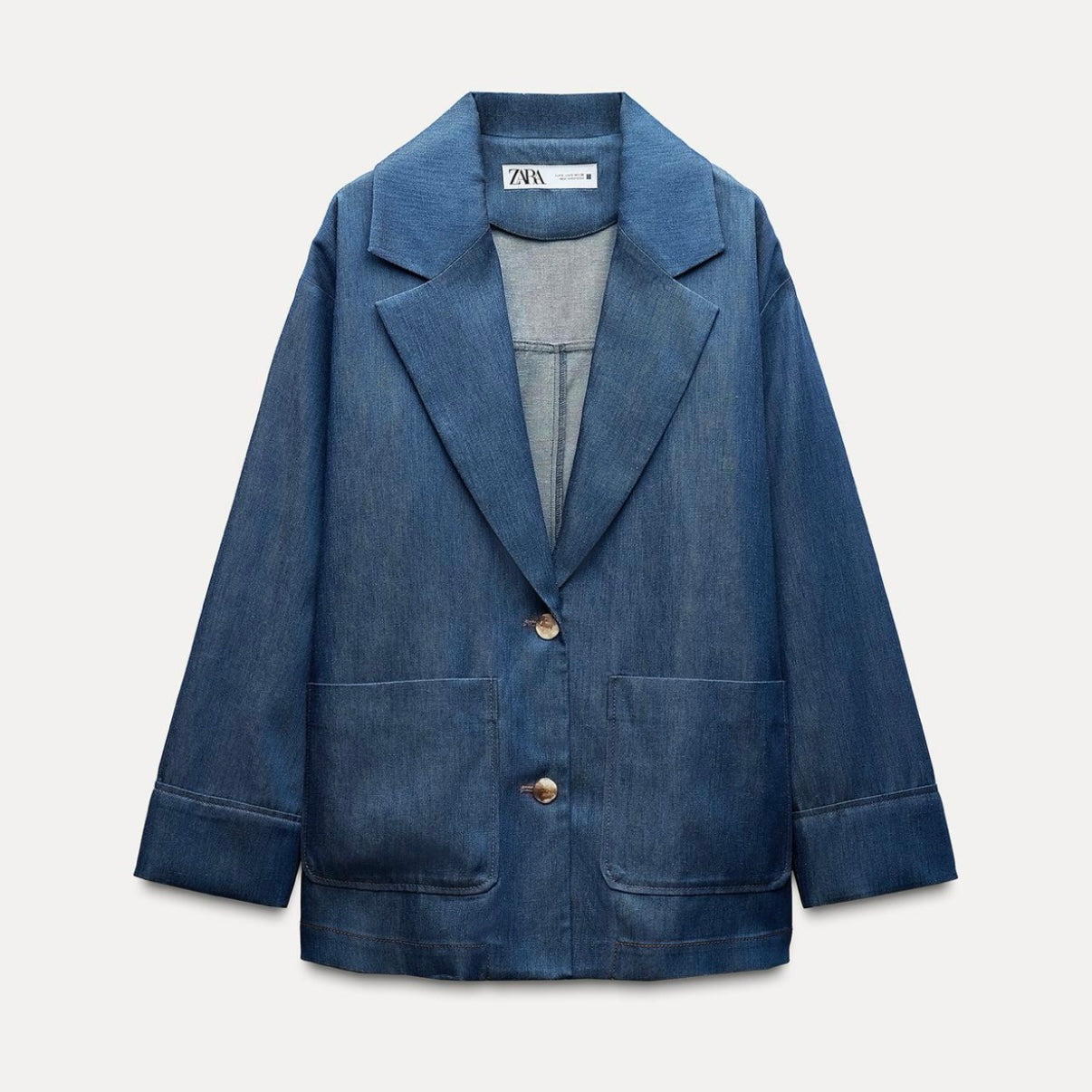 Zara Denim Blazer