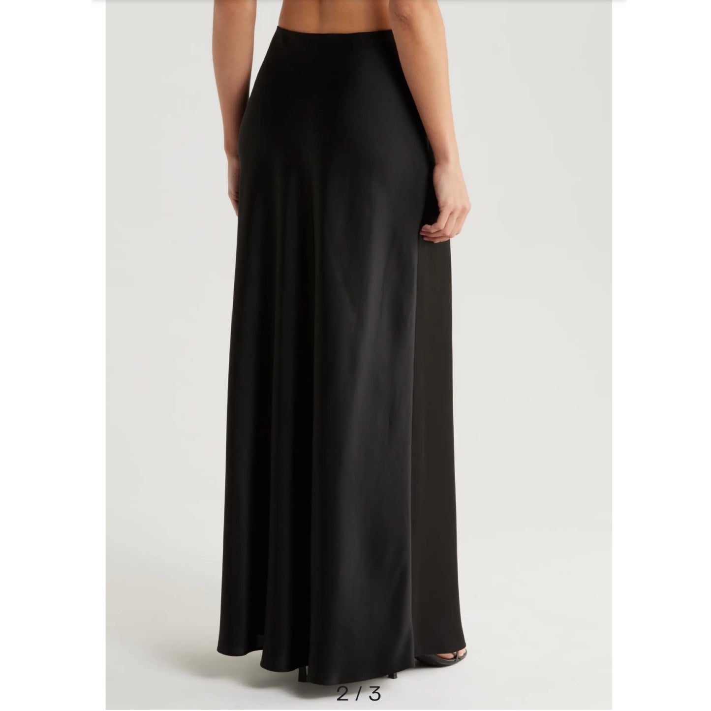 Simkhai Satin Maxi Skirt