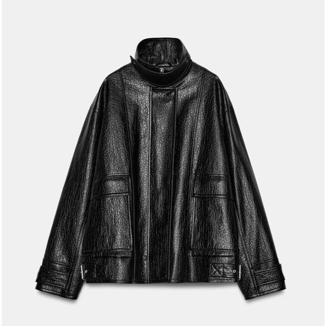 Zara Collection Faux Leather Jacket
