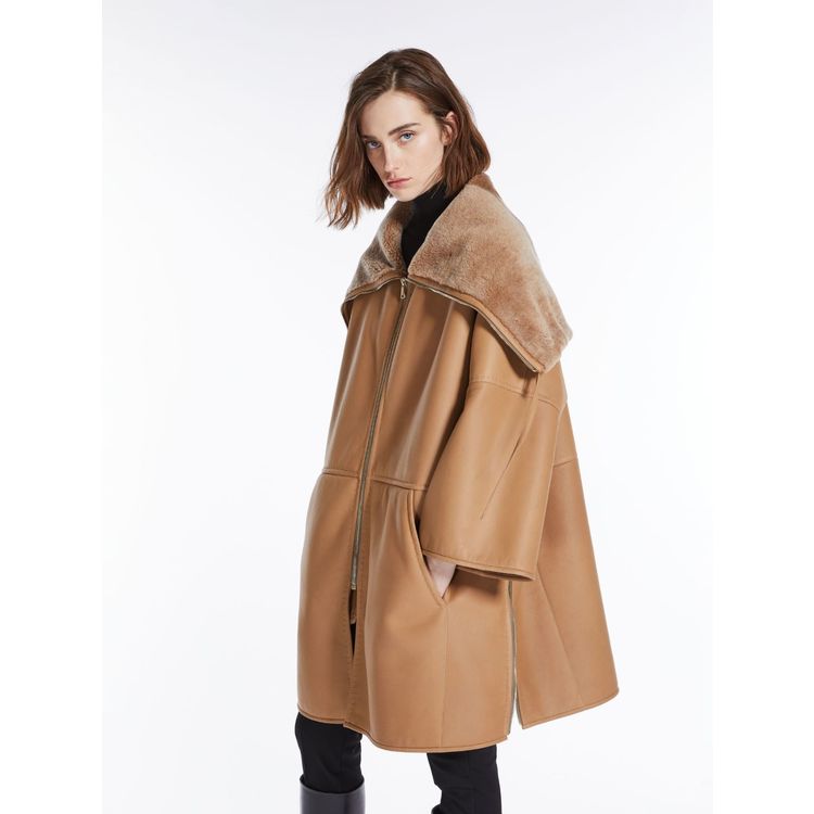 Max Mara Atelier Leather Coat