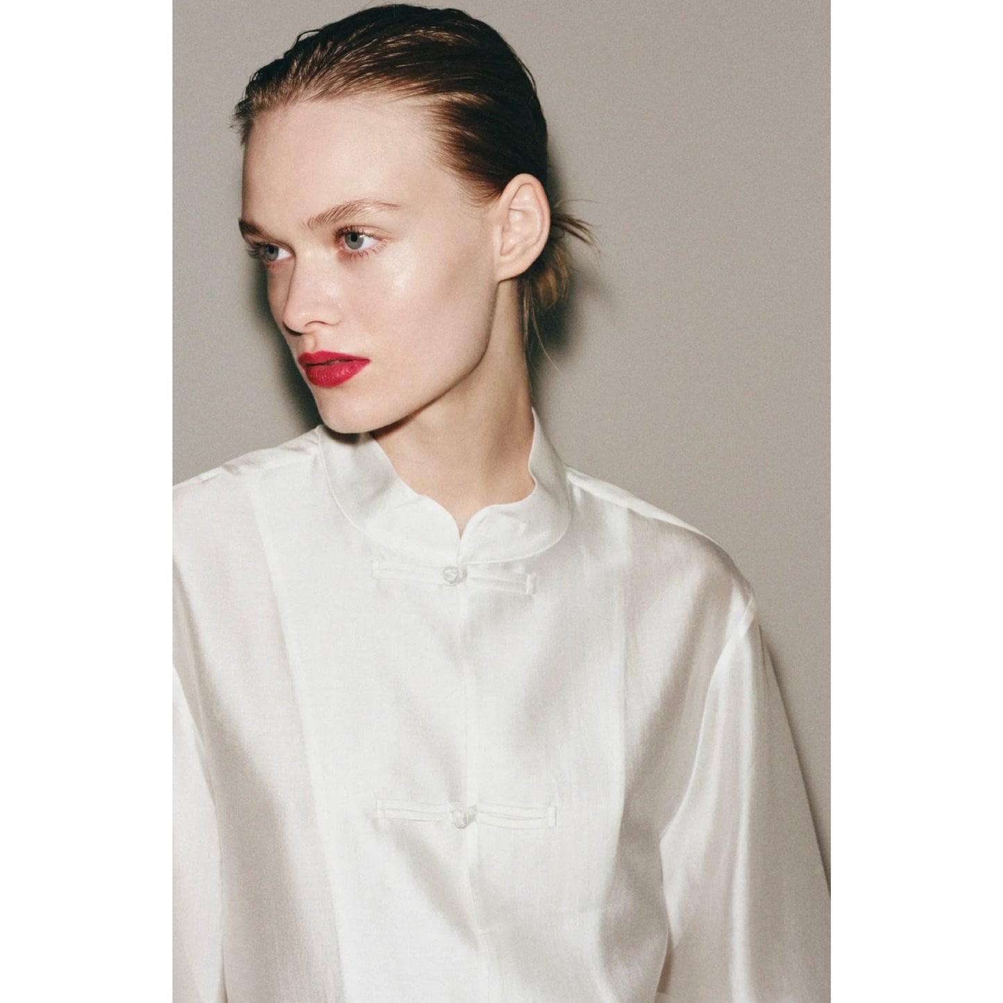 Zara Fireman Clasp Blouse