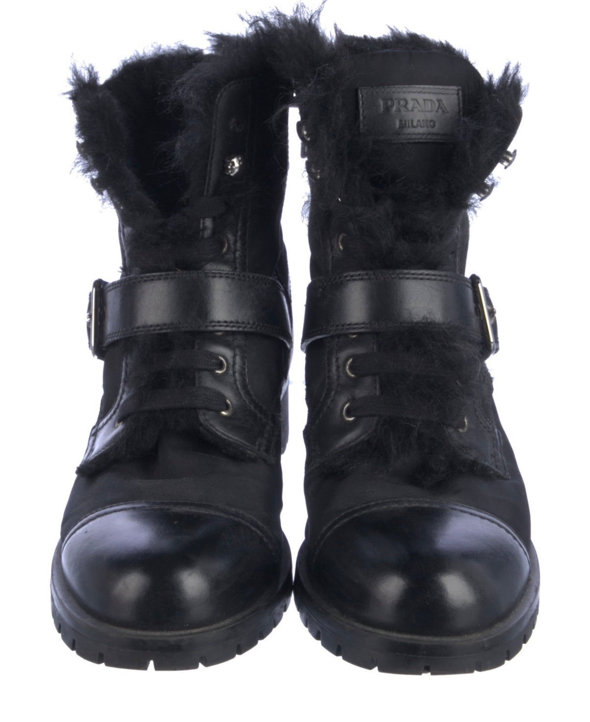 Prada Shearling Lined Boots