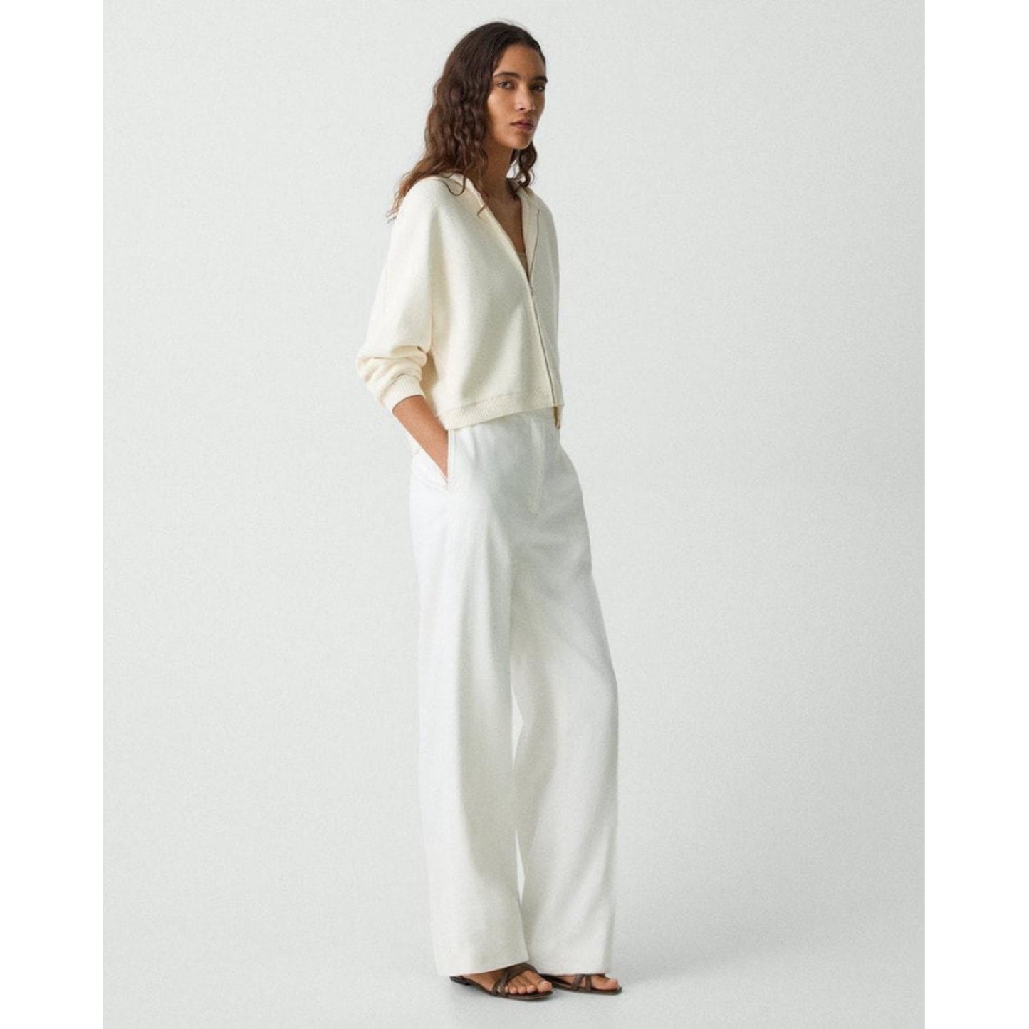 Theory Linen Blend Pant