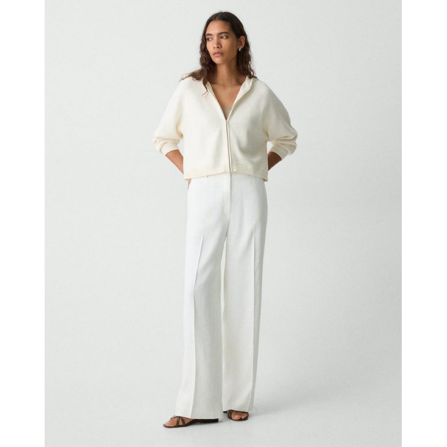 Theory Linen Blend Pant
