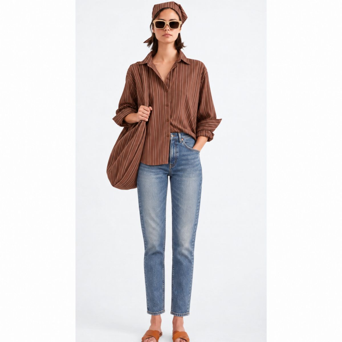 Kule Striped Button Down