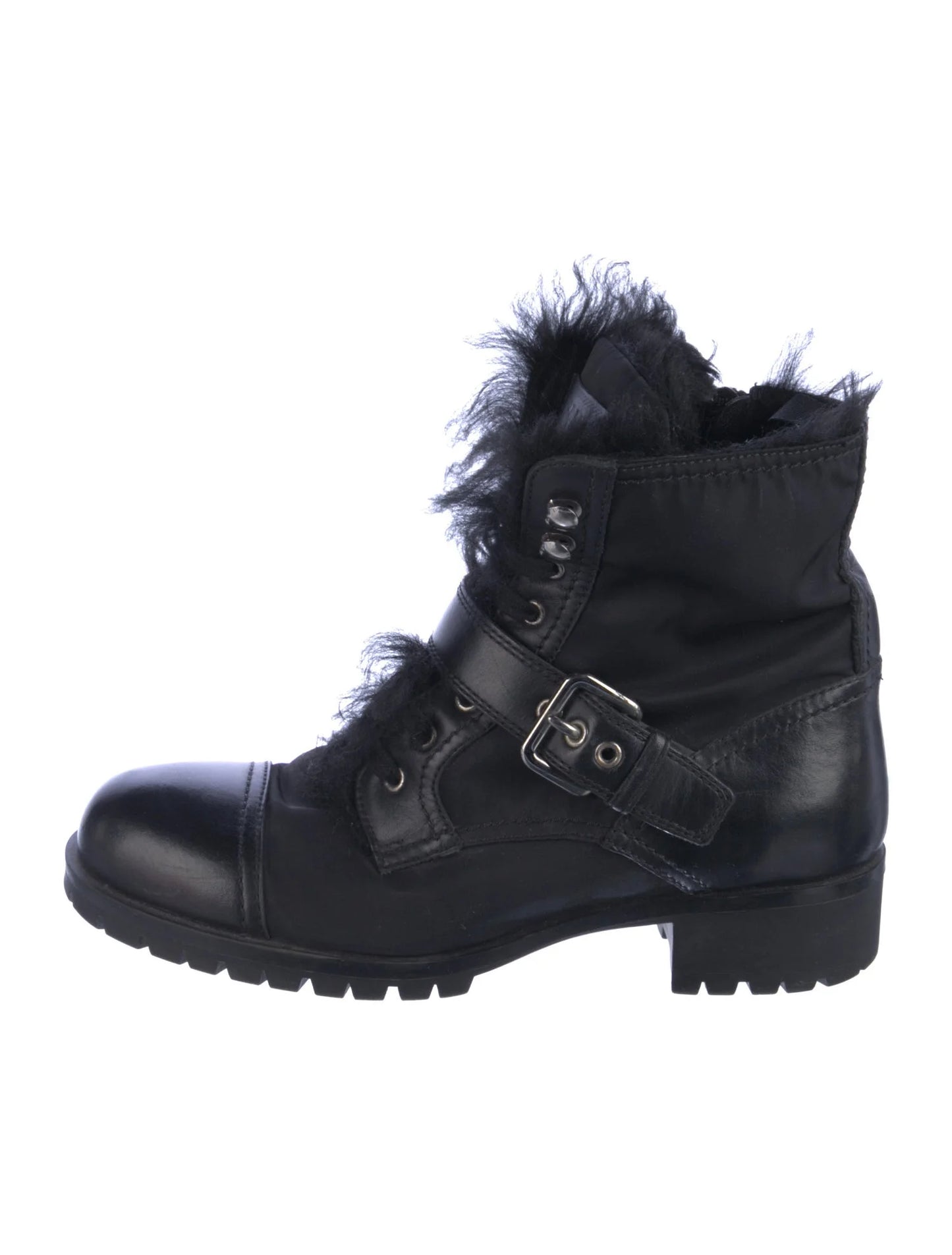 Prada Shearling Lined Boots