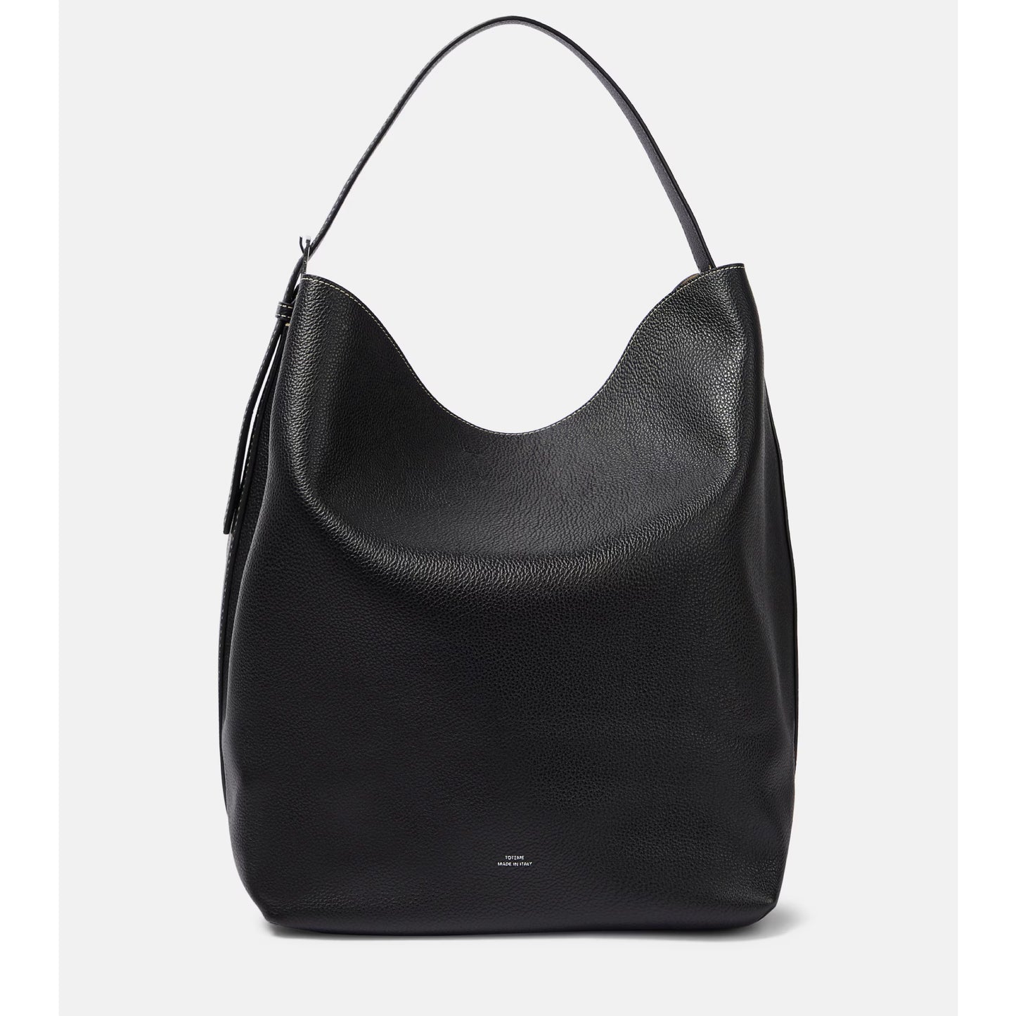 Toteme Leather Belted Tote