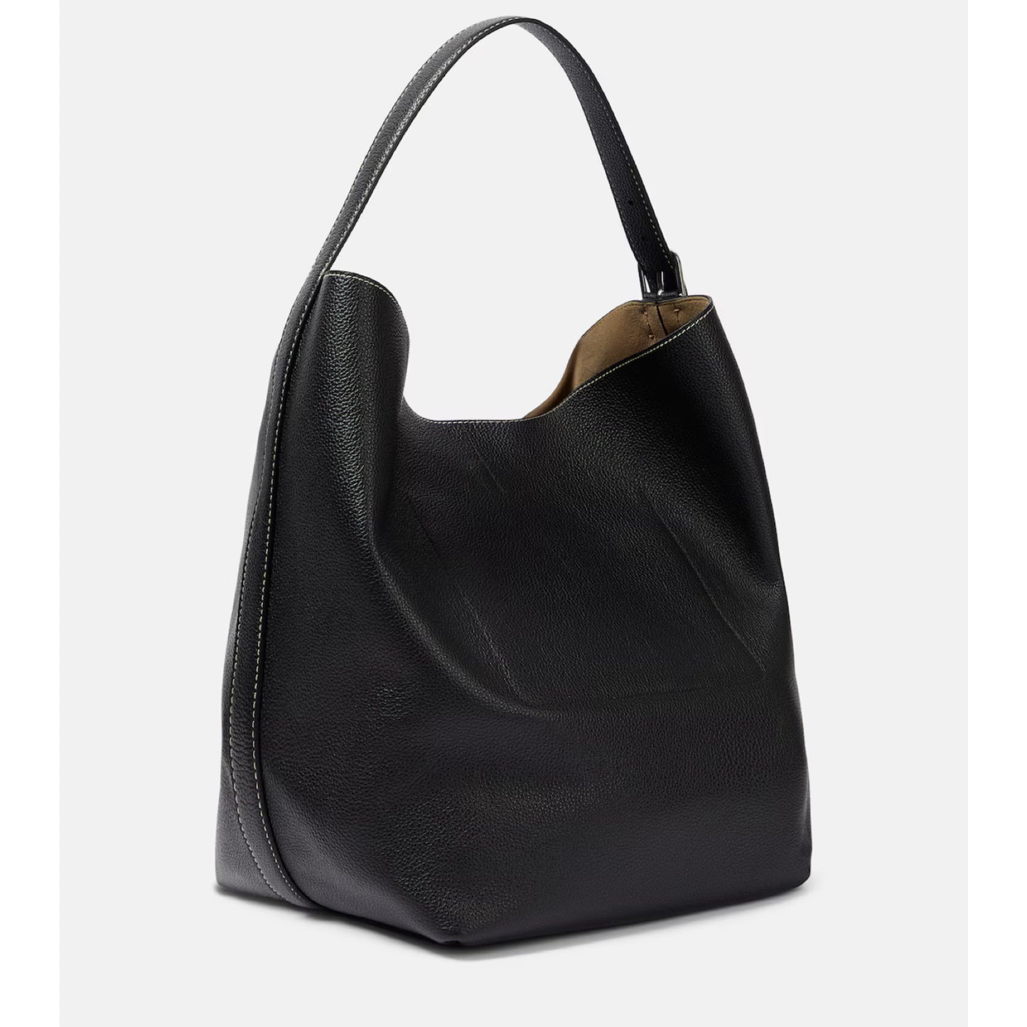 Toteme Leather Belted Tote