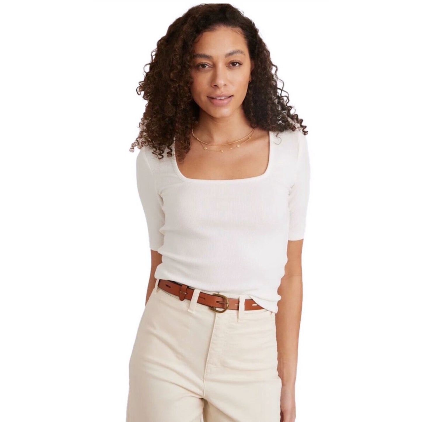 Marine Layer Ribbed Top