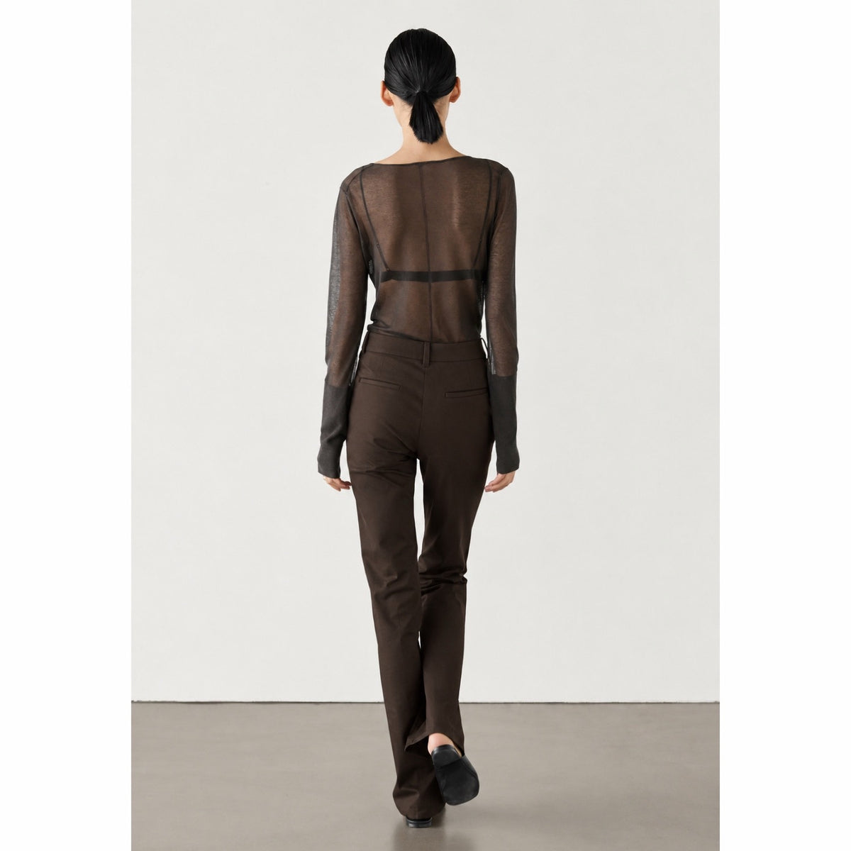 Massimo Dutti Slim Fit Trousers
